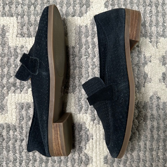 Lucky Brand Caviep Black Suede Loafers - Picture 2 of 7